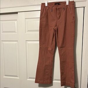 Women's Boot Cut Pants in Brown